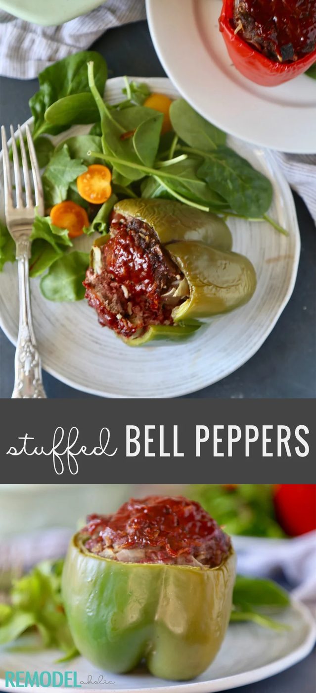 Stuffed Bell Peppers - A delicious stuffed peppers recipe to try tonight. Stuffed Peppers by Bekob.com