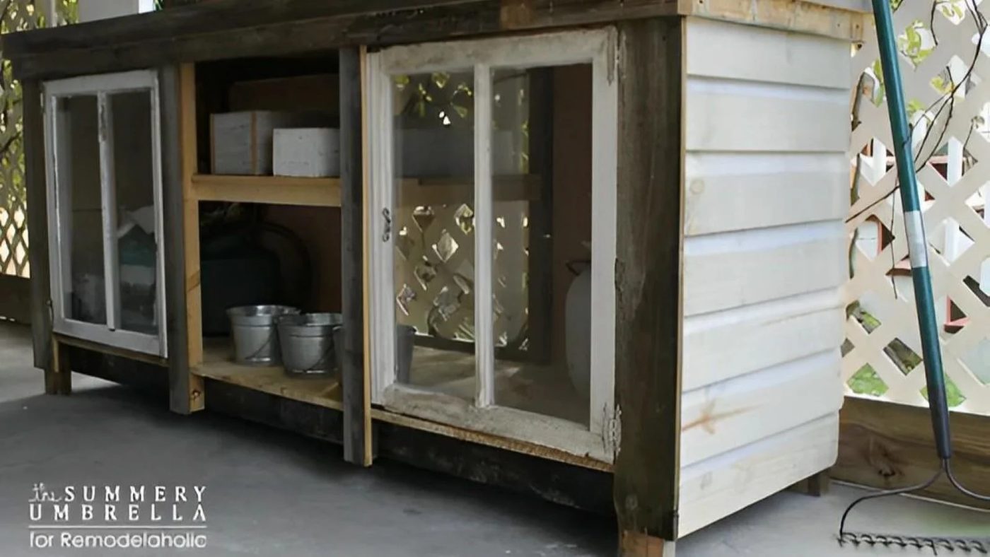 How To Build A Potting Bench 31