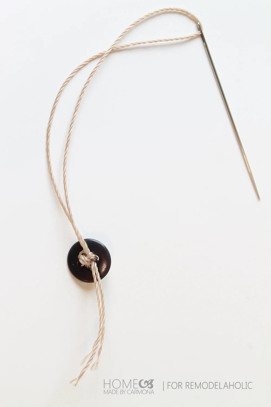 Tufting needle and button - HMC for Bekob
