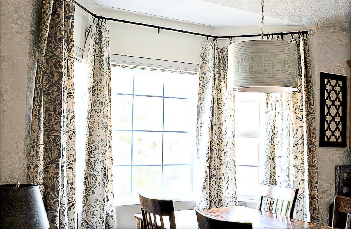 7 Stencilied Curtain Dining From Left 2 032404