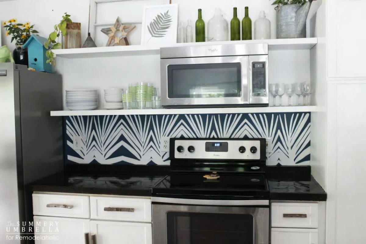 2 Diy Kitchen Backsplash Stencil 2 032440