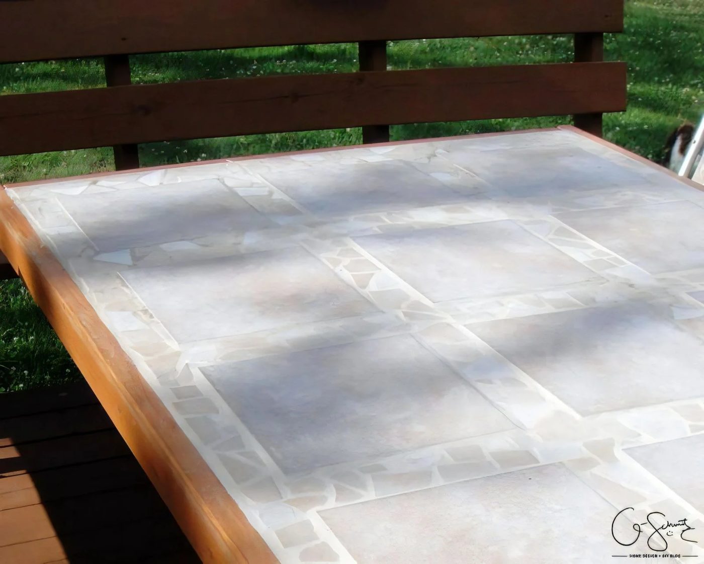 15 Handmade Tiled Table Top By Q Schmitz Featured On @Bekob 113424