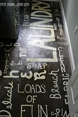 subway art painted on floor (3)