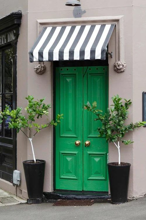 Green Door Inspiration