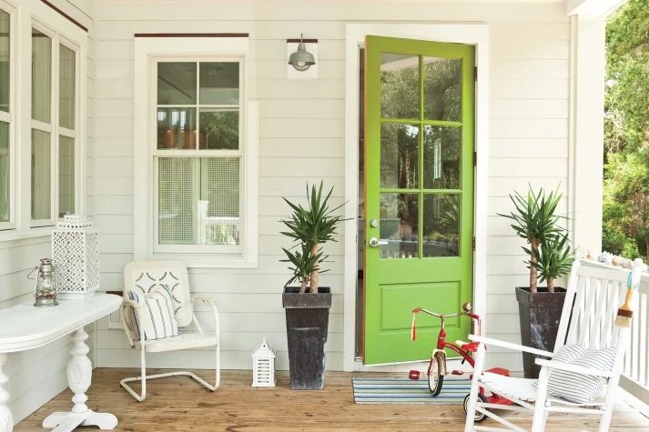 Green Door Inspiration
