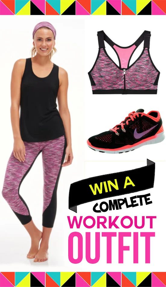 Enter to win a great workout outfit + gear
