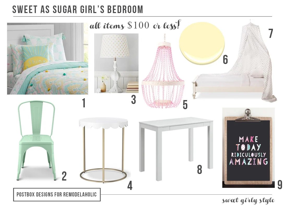 Sweet As Sugar Girl’s Room Design options (On a modest-cost!)