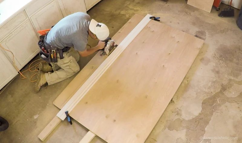Step 1, Handmade Router Table and Table Saw Workbench Building Plan | Free Printable Building Plans #Bekob