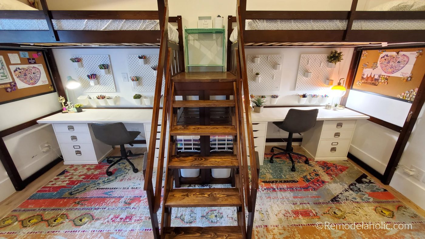 How To Make A Loft Bed Taller For Full Size Desk Underneath, Bekob
