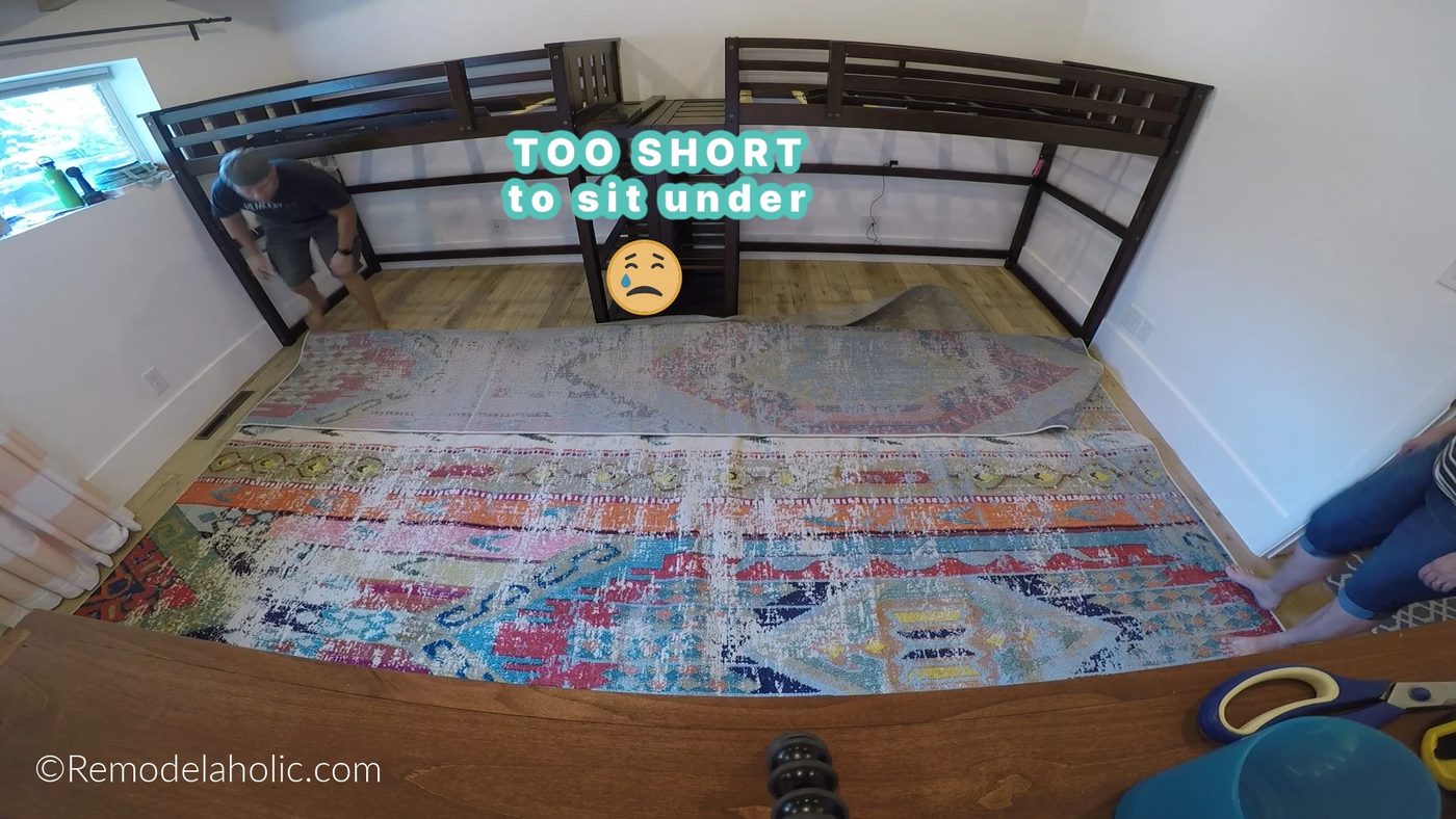 Double Tall Loft Bed Setup For Shared Teen Bedroom With Stairs Between Beds Bekob