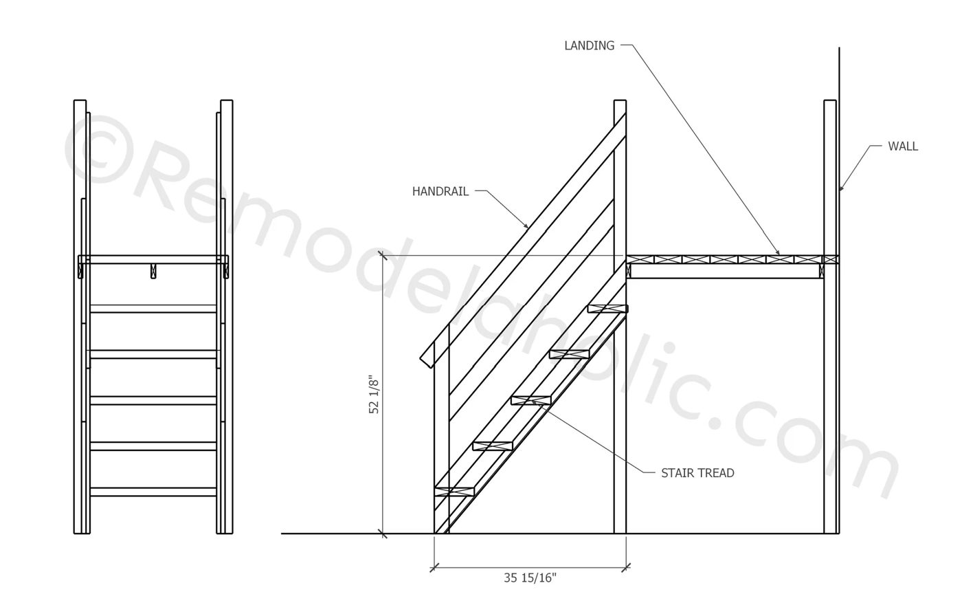 Handmade Bunk Bed Loft Bed Stairs For Tall Loft Bed For Teenagers Bekob