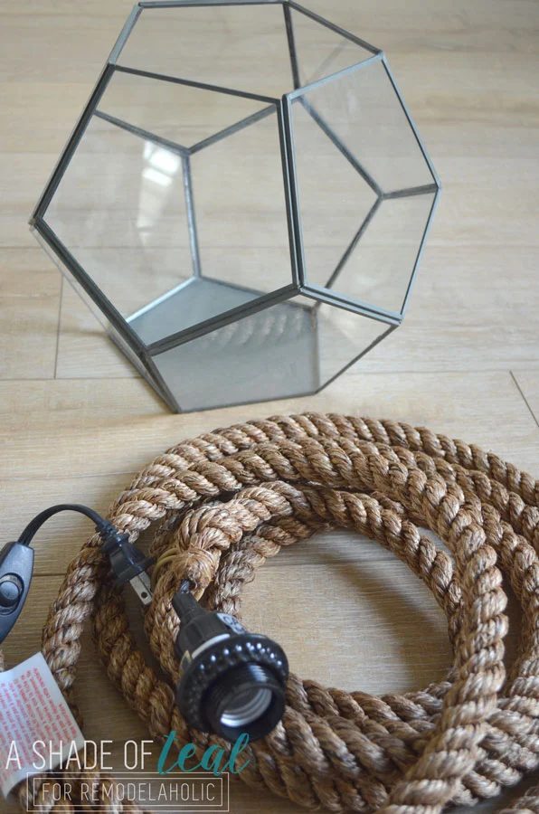 Terrarium to Geometric Pendant Light by A Shade of Teal featured on Bekob