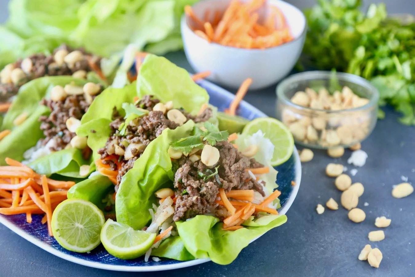 Thai Beef Lettuce Cups