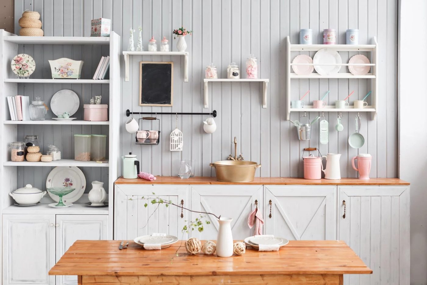 Open Shelving Space