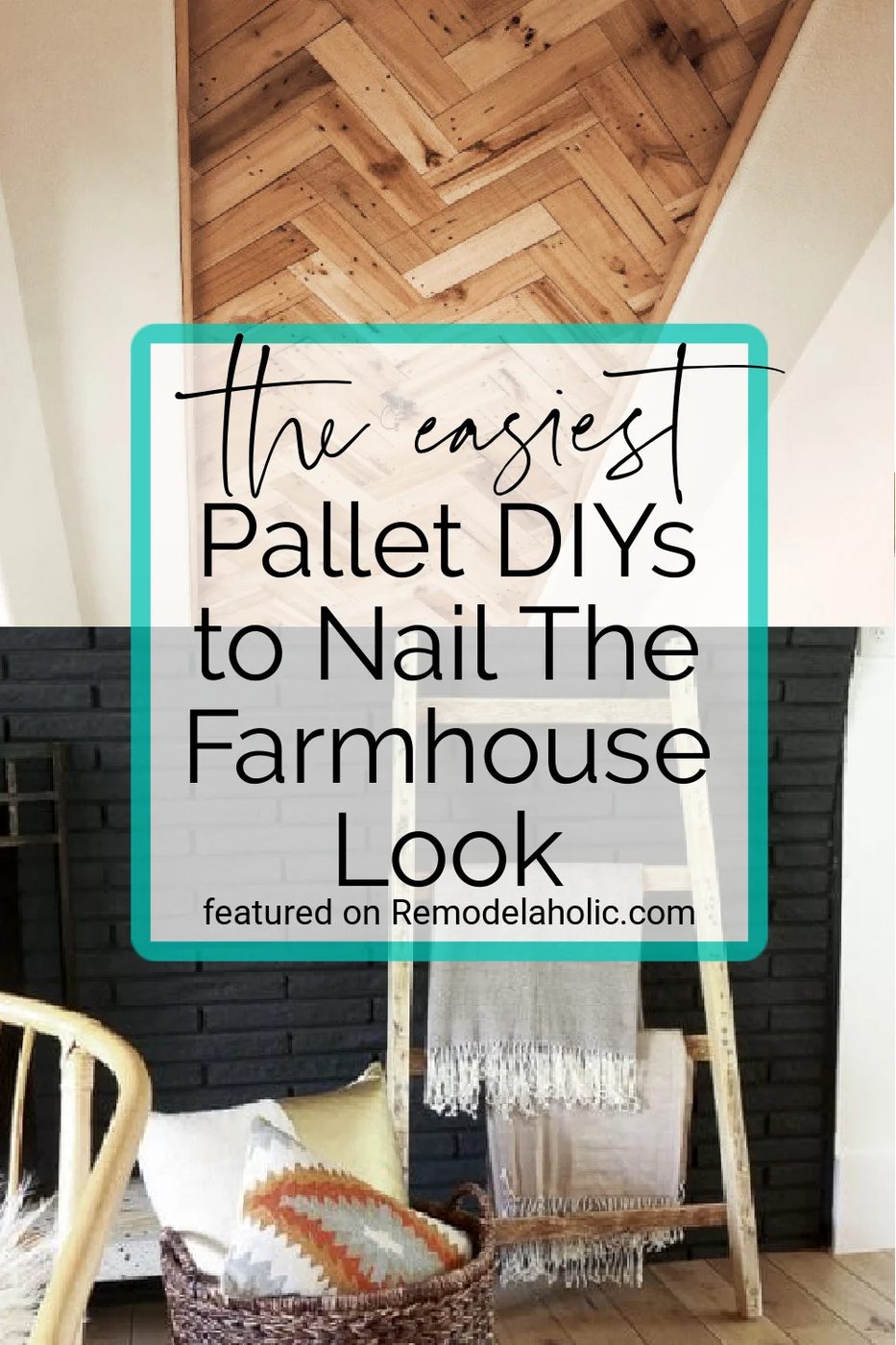 Get A New Look For Your Home Using Pallets. The Easiest Pallet DIYs To Nail The Farmhouse Look And Tutorials Featured On Bekob.com