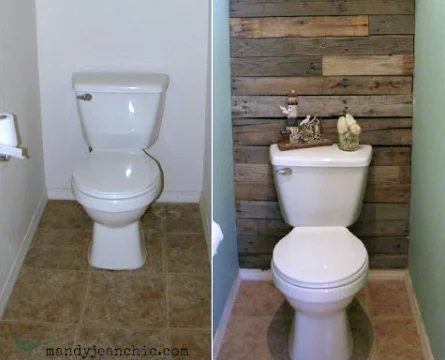 Build a Pallet Wood Wall