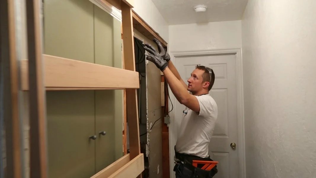 The straightforward Way to Install a Pocket Door Frame in an Existing Wall