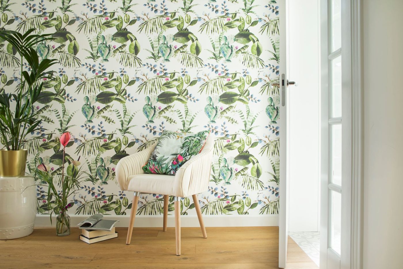Flower Wallpaper Bedroom 5 SS