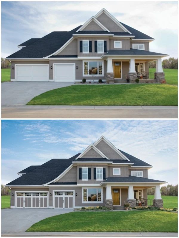 Increase Home Value By Adding Curb Appeal Upgrade Garage Door #Bekob