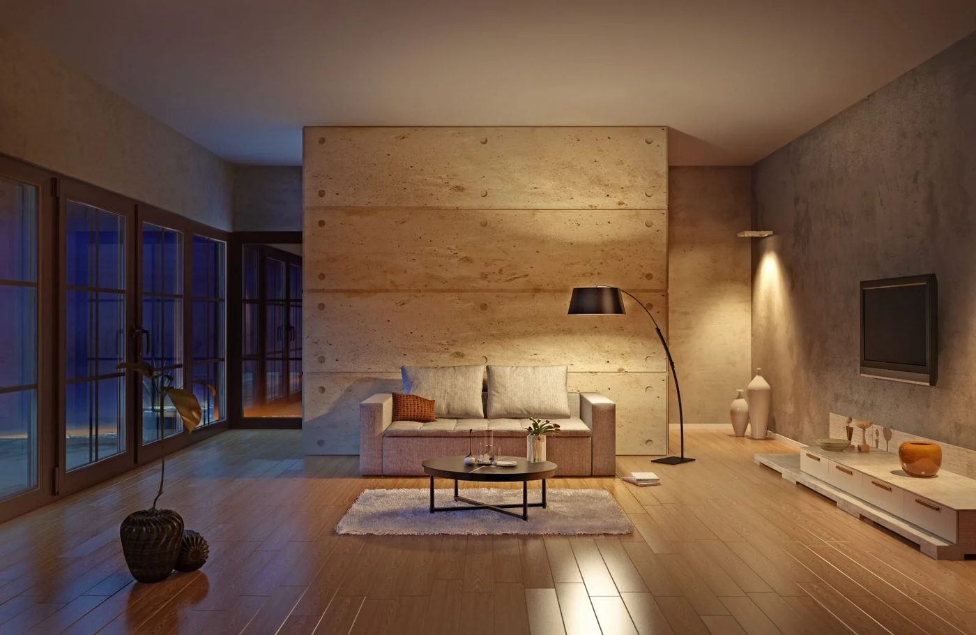 Modern Living Room Lighting