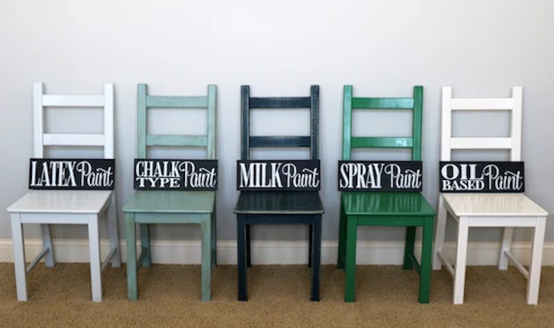 Painting Furniture Tips For Using 5 Different Types Of Paint