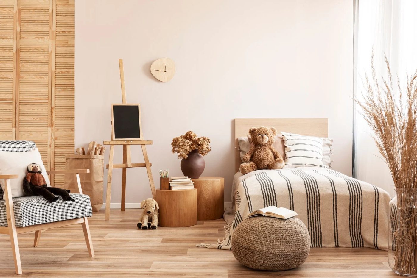 Earth Tone Girl Bedroom