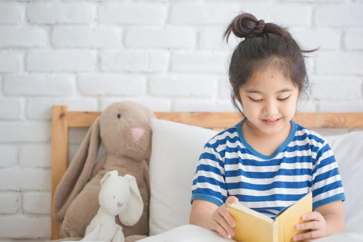 Little Girl Reading