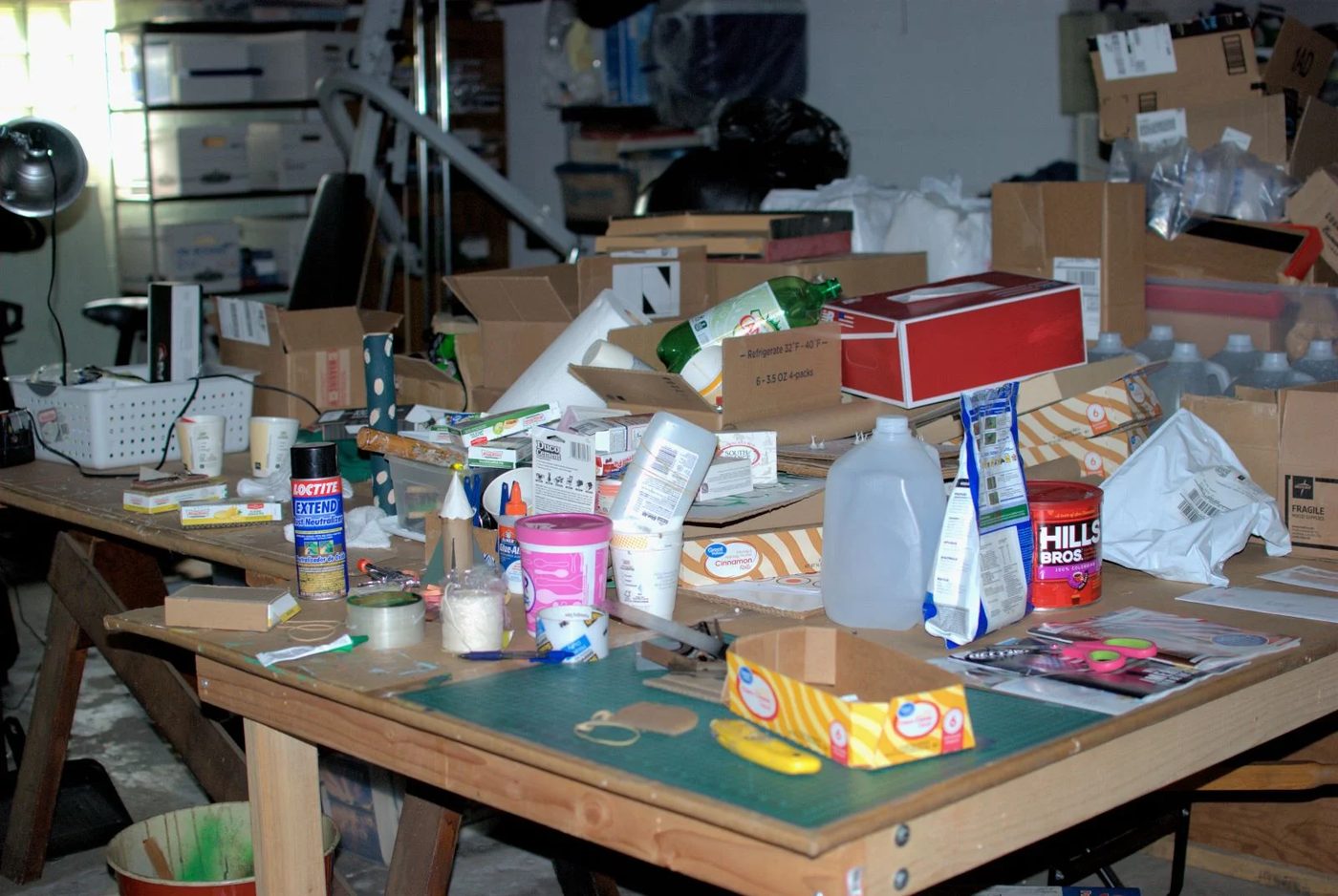 Cluttered Surfaces