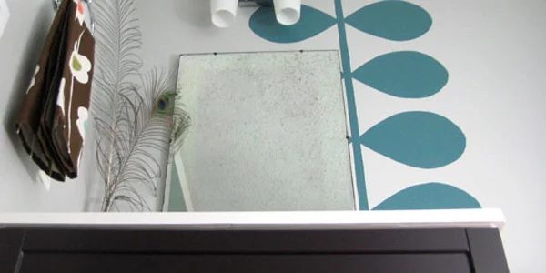 Thoroughly Modern Mural; Bathroom Remodel; Guest