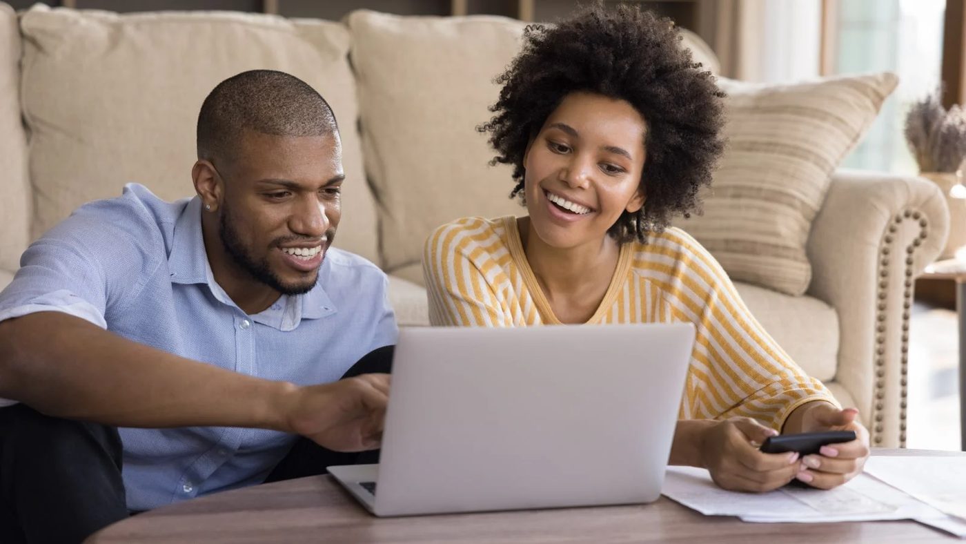 Couple Looking At Houses