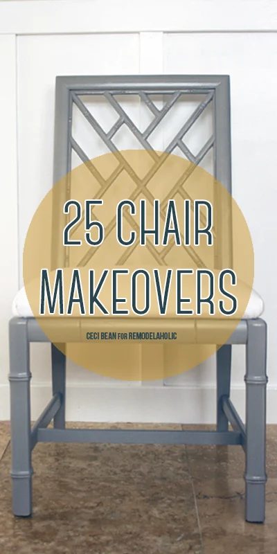 25 Chair Makeovers title