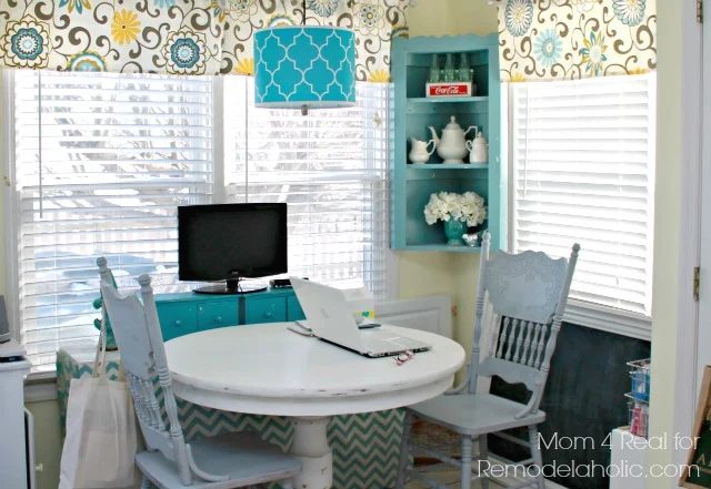 Mom-4-Real-Breakfast-Nook-turned-Cottage-Office-Space