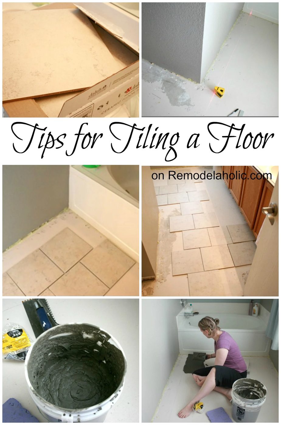 Tips for Tiling a Floor #tile #floor Bekob