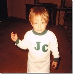 Justin in JC pajamas Oct 1979