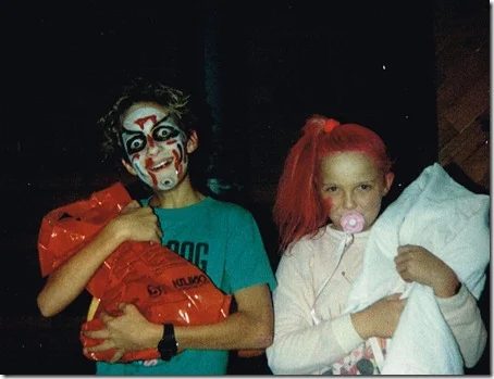 Justin and Heidi Halloween 1989