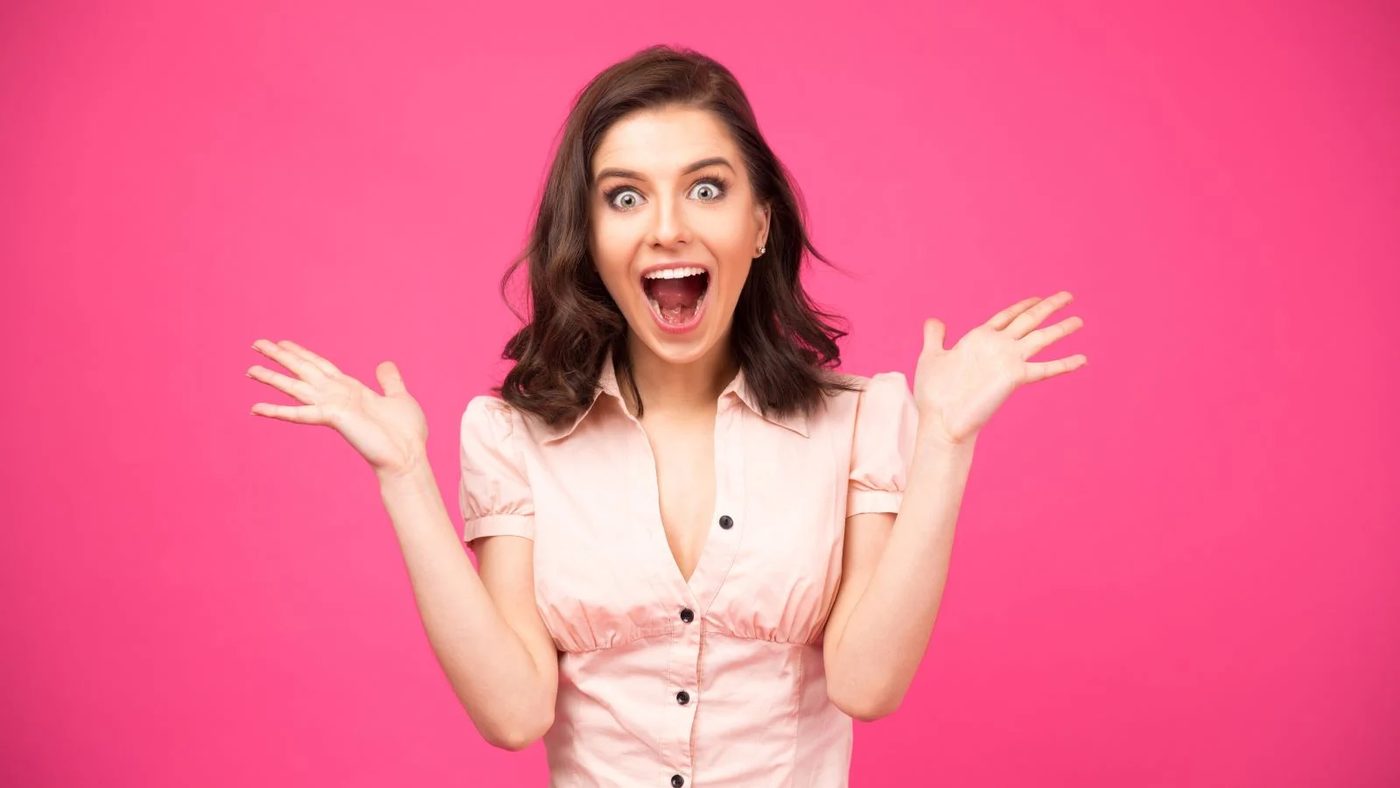 Excited Woman