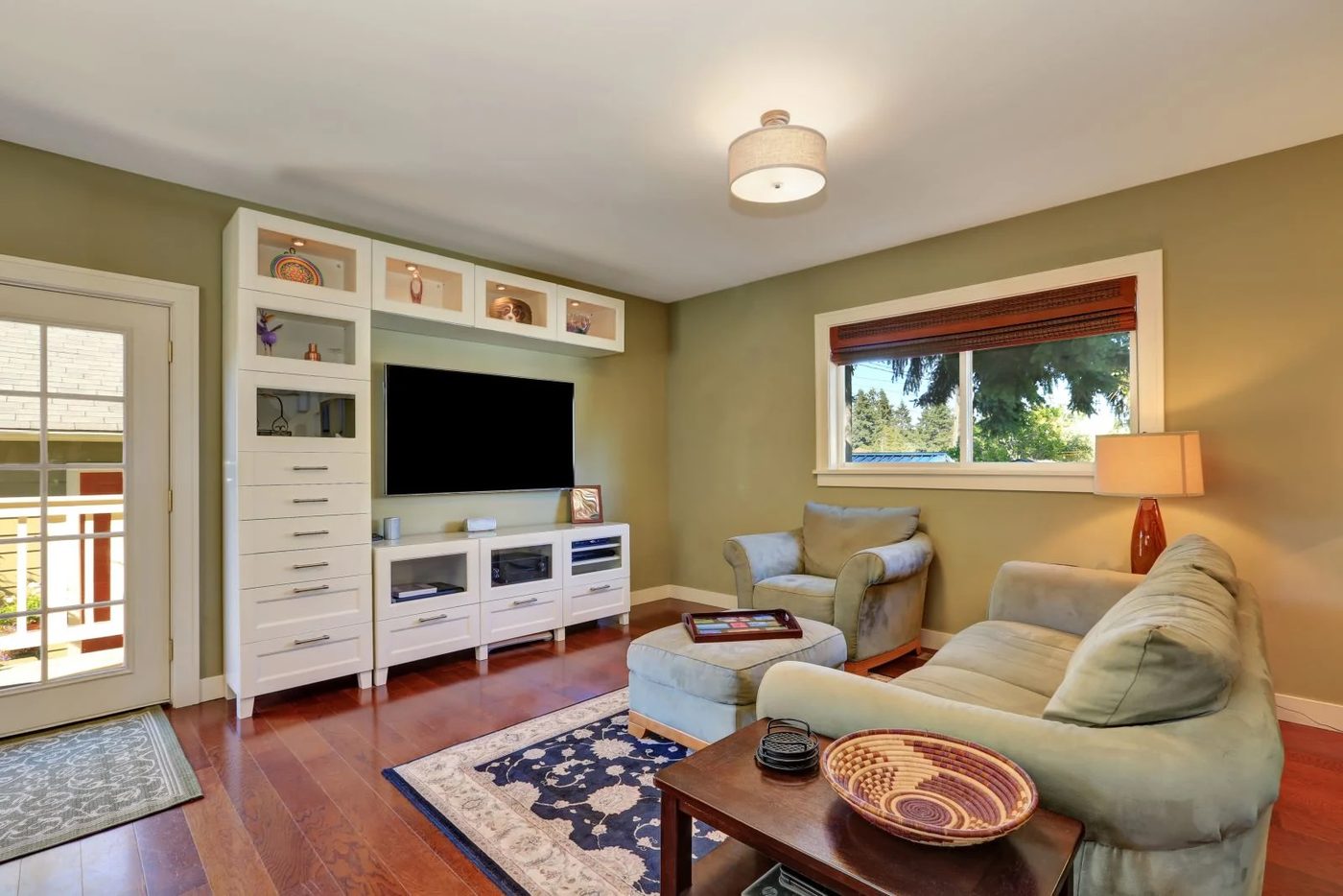 Living Room With Storage