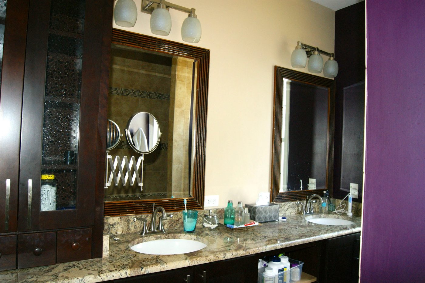 bathroom before