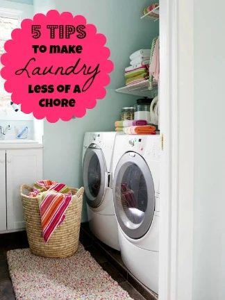 5 tips to make doing laundry less of a chore @ Tipsaholic