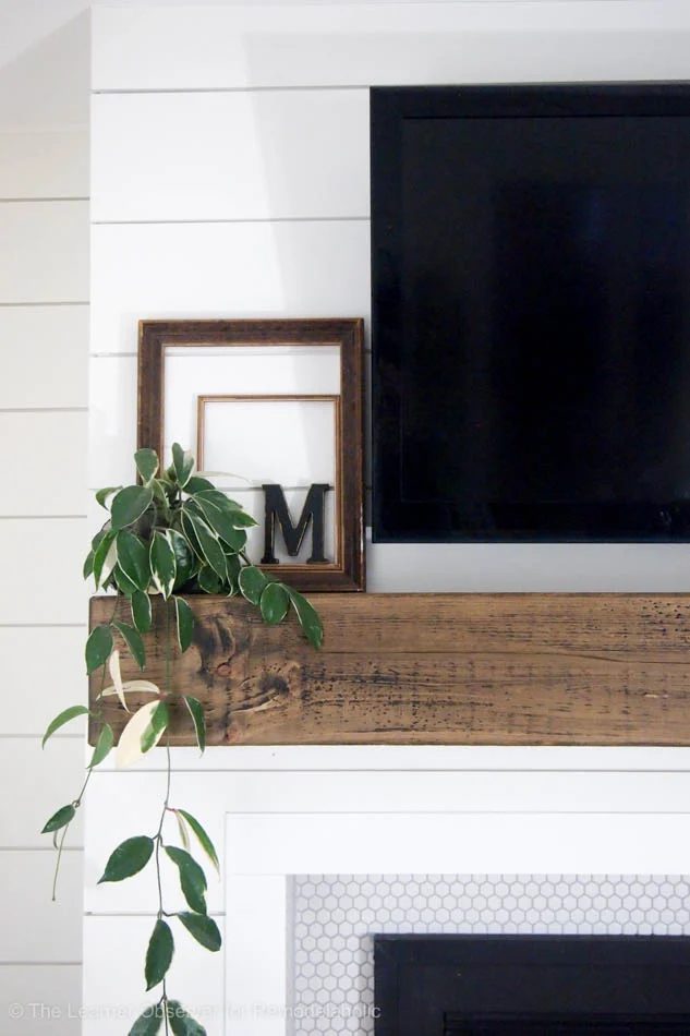 Fireplace And Mantle Makeover The Learner Observer For Bekob 6