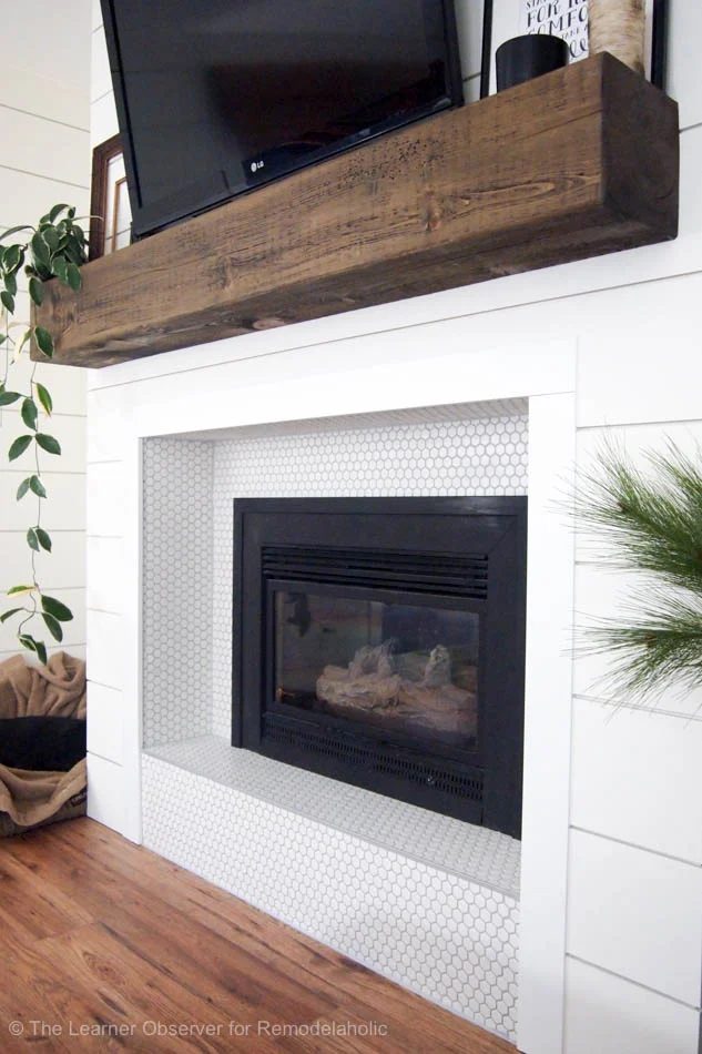 Fireplace And Mantle Makeover The Learner Observer For Bekob 11