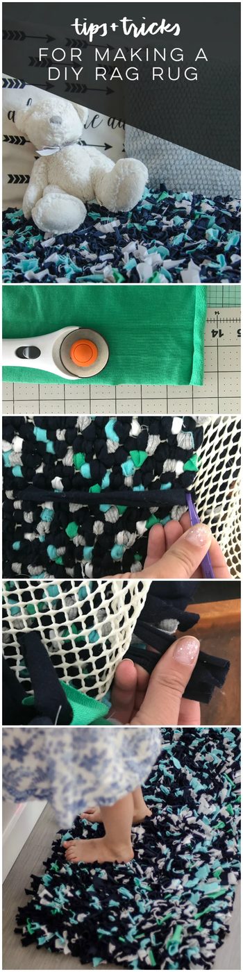Tips and Tricks for making a Handmade rag rug