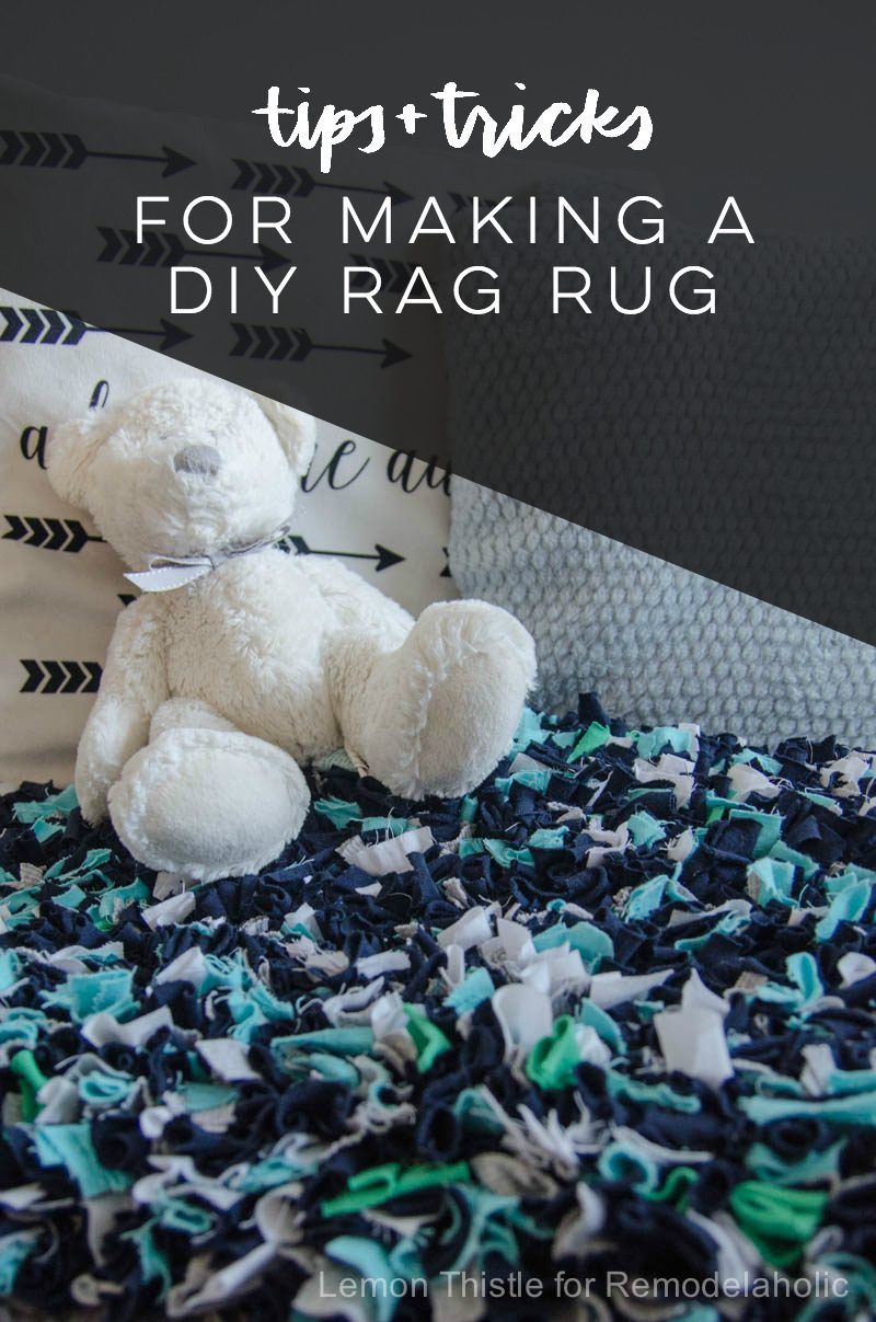 Tips and Tricks for making a Handmade rag rug