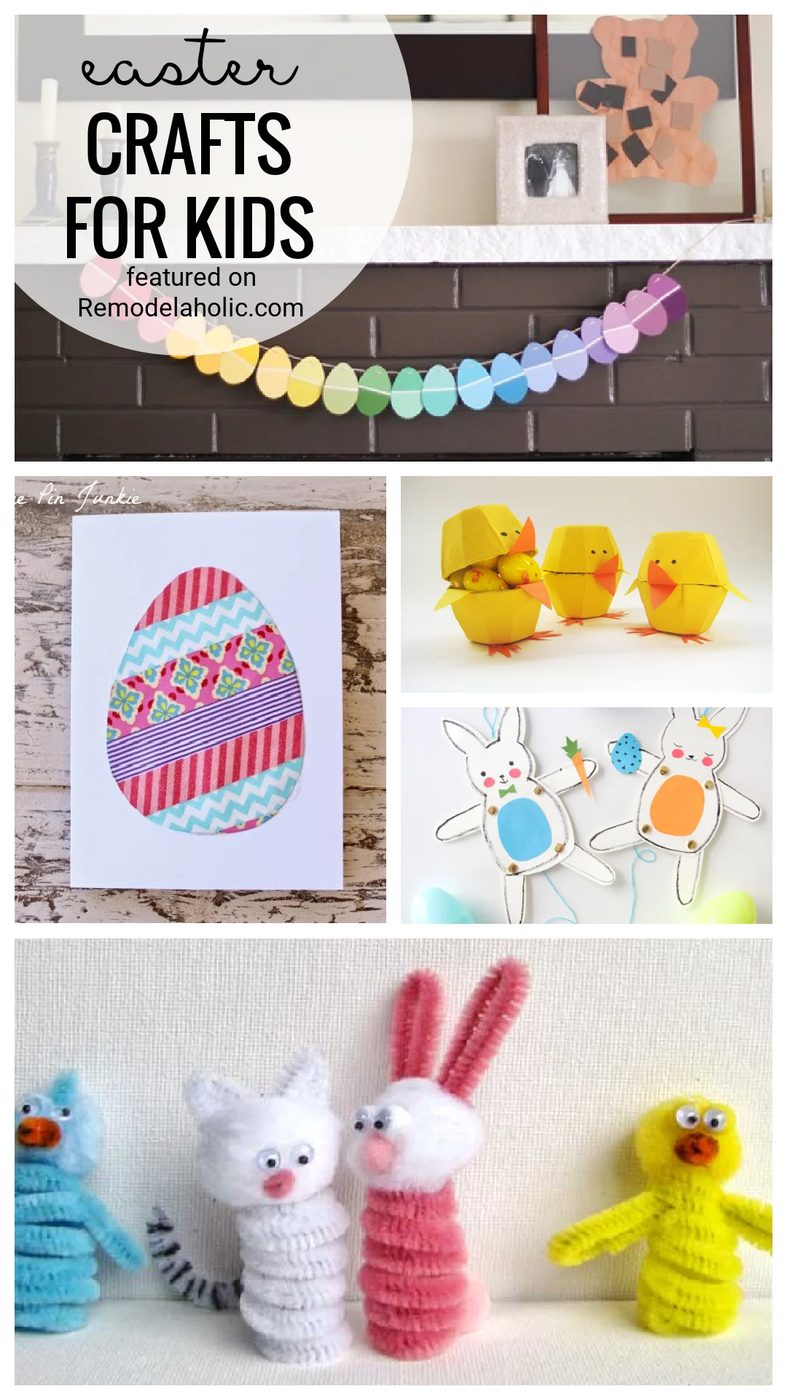 solid And straightforward Easter Crafts For Kids Featured On Bekob.com