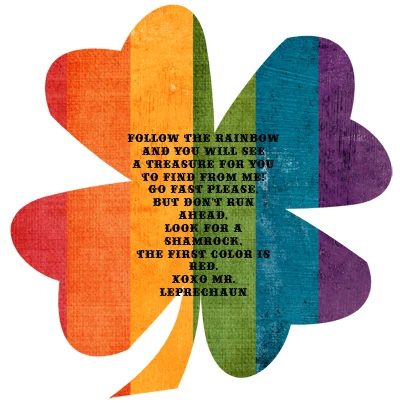 Treasure Hunt for St. Patrick's Day, The Crafting Chicks