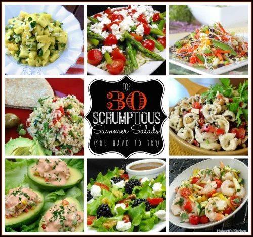 Top 30 Scrumptious Summer Salads | Tipsaholic.com #recipe #cooking #salad #summer #food
