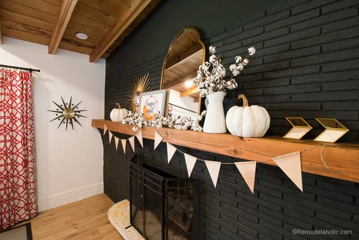 Fall Mantel Decor With Shaw Floors@Bekob 47