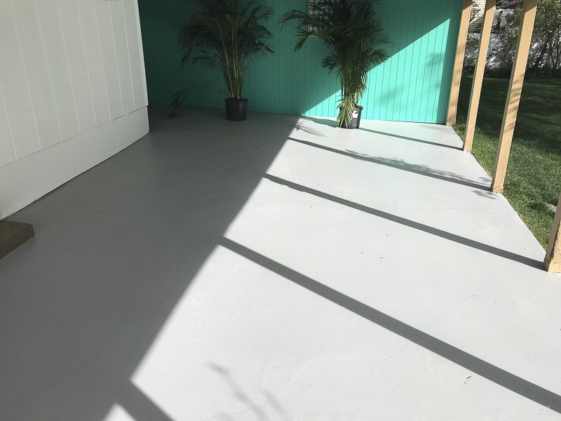 Painting A Patio With UGL Epoxy Floor Paint @Bekob 30