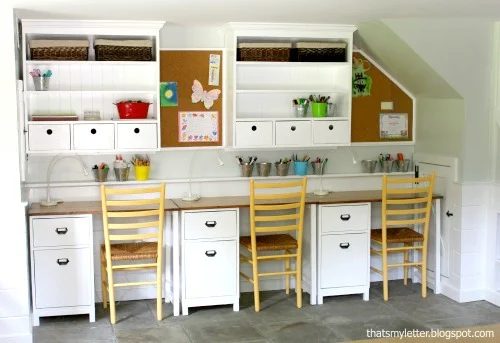8-30 handmade wall hutch study desk, That's My Letter