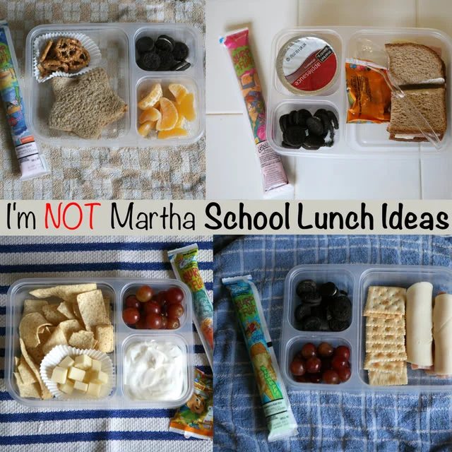 straightforward school lunch options, Emmy Mom
